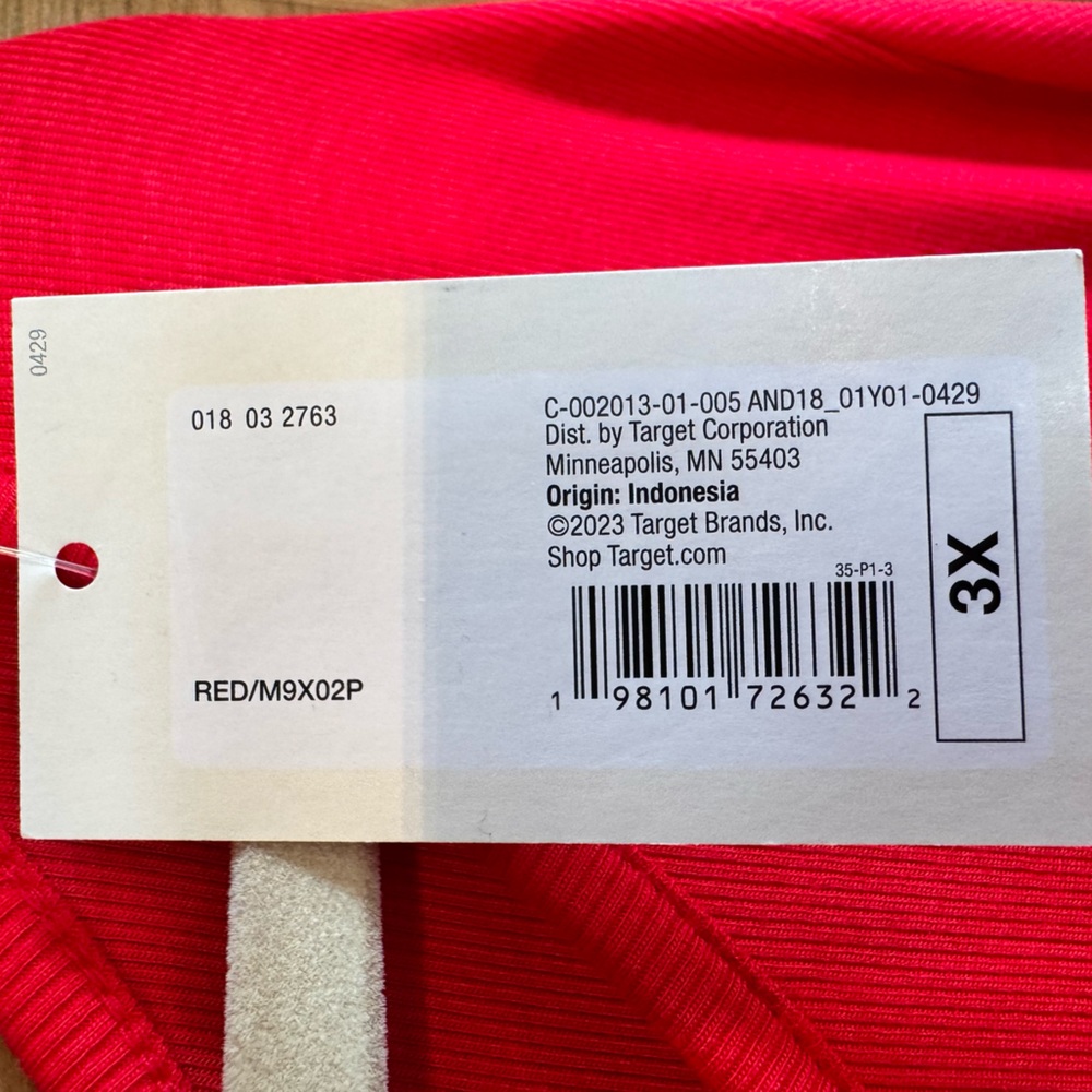 A New Day (Target) Fine-Ribbed Midi Dress - Size 3X NWTs! - Picture 9 of 13